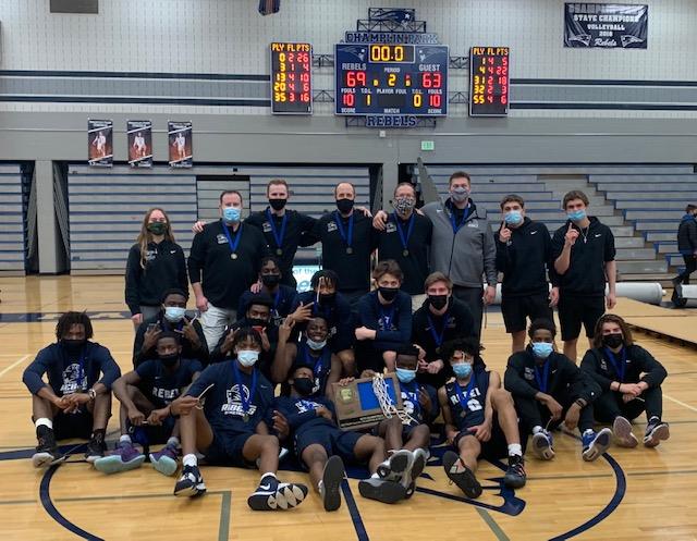 Champlin Park High School boy's basketball team 